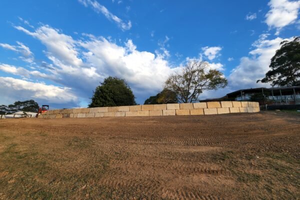 Jacobsen Earthworks | Sandstone Wall