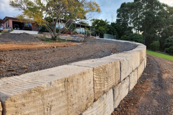 Jacobsen Earthworks | Sandstone Wall